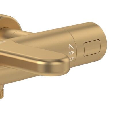 Villeroy & Boch Universele opbouw bad thermostaatkraan 2 verbruikers goud geborsteld TVT00000100076 5