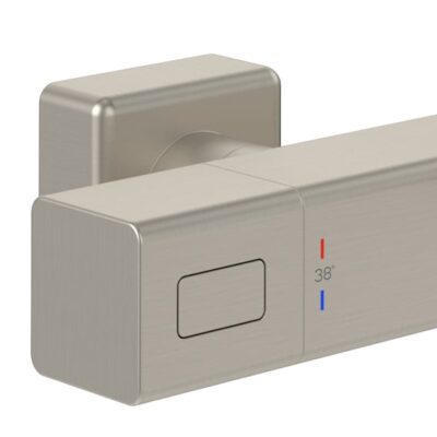 Villeroy & Boch Universele opbouw bad thermostaatkraan 2 verbruikers nikkel geborsteld TVT00000200064 4