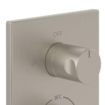 Villeroy & Boch Universele thermostaat voor bad & douche 2 verbruikers nikkel geborsteld TVD00065300064 4