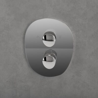 Villeroy & Boch Antao thermostaat voor bad & douche 2 verbruikers chroom TVS11100200061 6