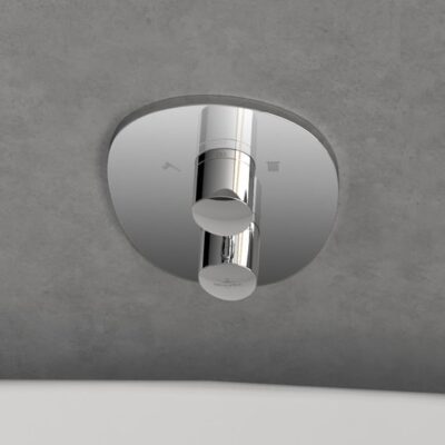 Villeroy & Boch Antao thermostaat voor bad & douche 2 verbruikers chroom TVS11100200061 7
