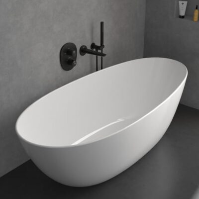 Villeroy & Boch Antao thermostaat voor bad & douche 2 verbruikers mat-zwart TVS111002000K5 4