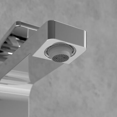 Villeroy & Boch Architectura Square wastafelkraan met AquaSmart chroom TVW12500400061 10