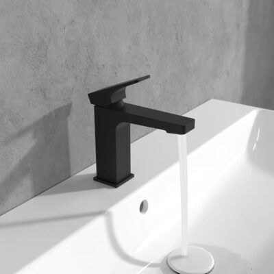 Villeroy & Boch Architectura Square wastafelkraan met AquaSmart mat-zwart TVW125004000K5 9