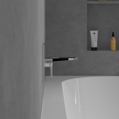 Villeroy & Boch Conum eengreeps inbouw douchemengkraan 1 verbruiker chroom TVS12700400061 4