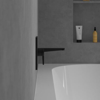 Villeroy & Boch Conum eengreeps inbouw douchemengkraan 1 verbruiker mat-zwart TVS127004000K5 4