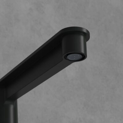 Villeroy & Boch Conum eengreeps vrijstaande badmengkraan mat-zwart TVT127004000K5 8