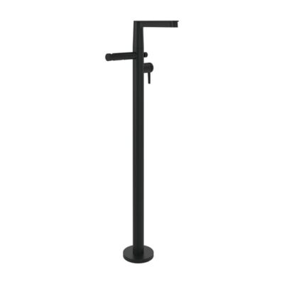 Villeroy & Boch Conum eengreeps vrijstaande badmengkraan mat-zwart TVT127004000K5 9