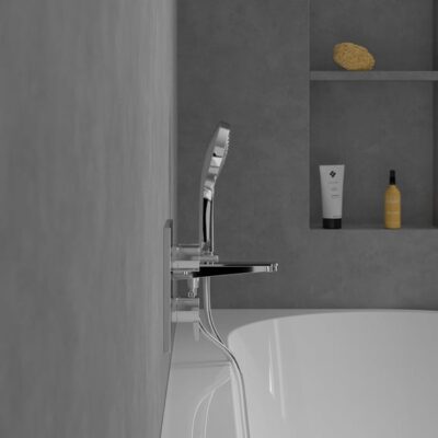 Villeroy & Boch Conum thermostaat voor bad & douche 2 verbruikers chroom TVS12700200061 4