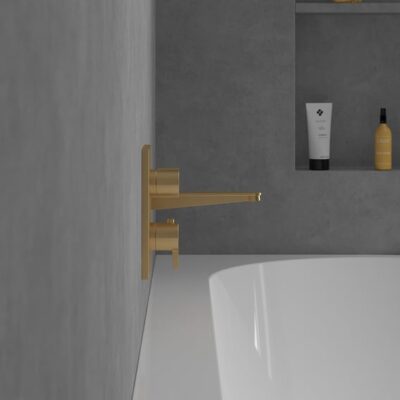 Villeroy & Boch Conum thermostaat voor douche 1 verbruiker goud geborsteld TVS12700100076 4