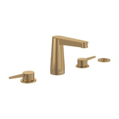 Villeroy & Boch Conum tweegreeps inbouw badrand mengkraan goud geborsteld TVT12700200076 10