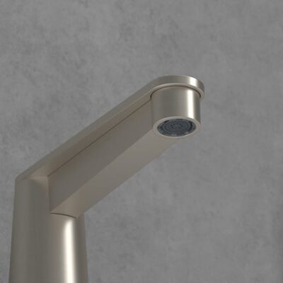 Villeroy & Boch Conum tweegreeps inbouw badrand mengkraan nikkel geborsteld TVT12700200064 9