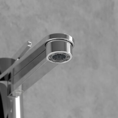 Villeroy & Boch Conum wastafelkraan met AquaSmart met trekstang-afvoergarnituur chroom TVW12700300061 9