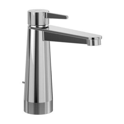 Villeroy & Boch Conum wastafelkraan met AquaSmart met trekstang-afvoergarnituur chroom TVW12700300061 10