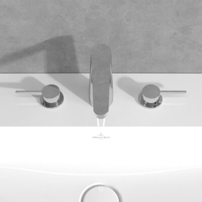 Villeroy & Boch Conum wastafelkraan met AquaSmart chroom TVW12700100161 7