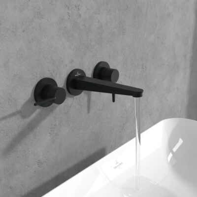 Villeroy & Boch Conum wastafelkraan met AquaSmart mat-zwart TVW127002000K5 15