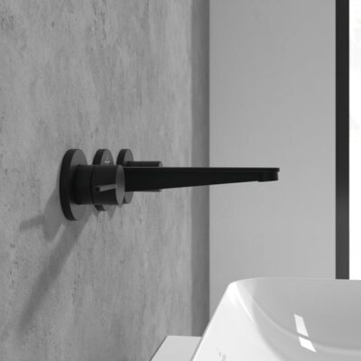 Villeroy & Boch Conum wastafelkraan met AquaSmart mat-zwart TVW127002000K5 16