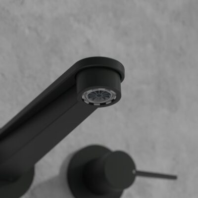 Villeroy & Boch Conum wastafelkraan met AquaSmart mat-zwart TVW127002000K5 7