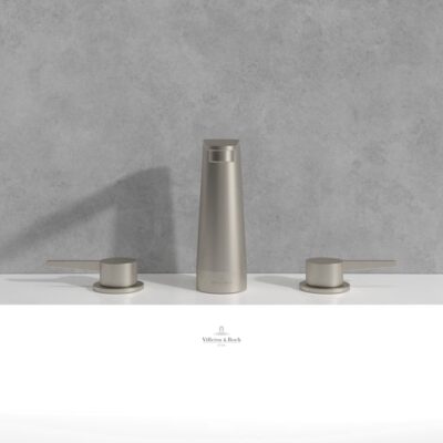 Villeroy & Boch Conum wastafelkraan met AquaSmart nikkel geborsteld TVW12700100164 6