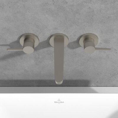 Villeroy & Boch Conum wastafelkraan met AquaSmart nikkel geborsteld TVW12700200064 7