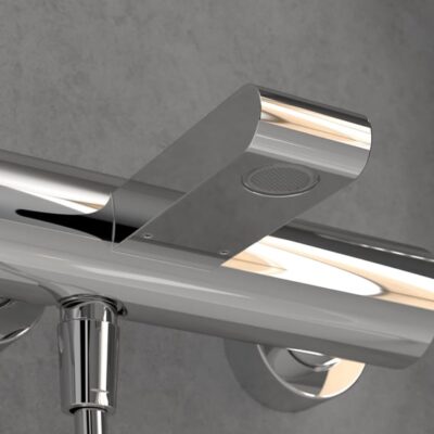 Villeroy & Boch Dawn eengreeps opbouw badmengkraan 2 verbruikers chroom TVT10650115161 8