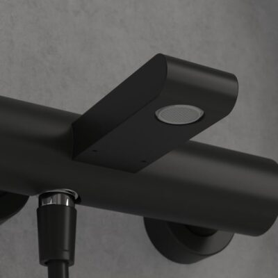 Villeroy & Boch Dawn eengreeps opbouw badmengkraan 2 verbruikers mat-zwart TVT106501151K5 8