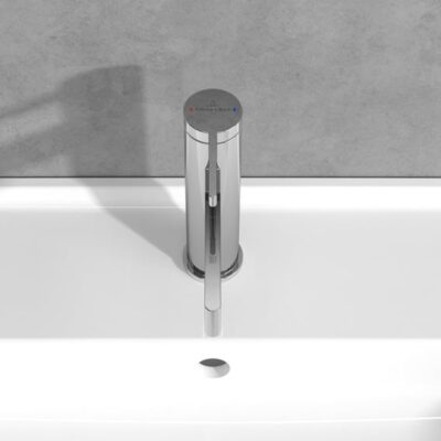 Villeroy & Boch Dawn wastafelkraan met AquaSmart chroom TVW10610315161 5