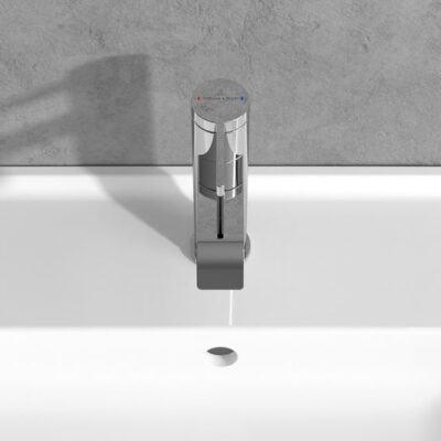 Villeroy & Boch Dawn wastafelkraan met AquaSmart chroom TVW10610315261 8