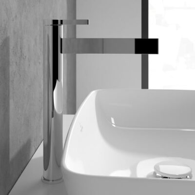 Villeroy & Boch Dawn wastafelkraan met AquaSmart chroom TVW10610615161 5