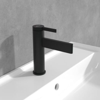 Villeroy & Boch Dawn wastafelkraan met AquaSmart mat-zwart TVW106103151K5 6