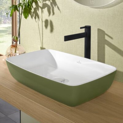 Villeroy & Boch Dawn wastafelkraan met AquaSmart mat-zwart TVW106106151K5 6