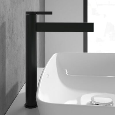 Villeroy & Boch Dawn wastafelkraan met AquaSmart mat-zwart TVW106106151K5 10