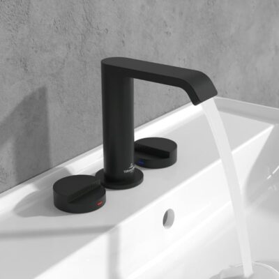Villeroy & Boch Dawn wastafelkraan met AquaSmart mat-zwart TVZ106001000K5 4