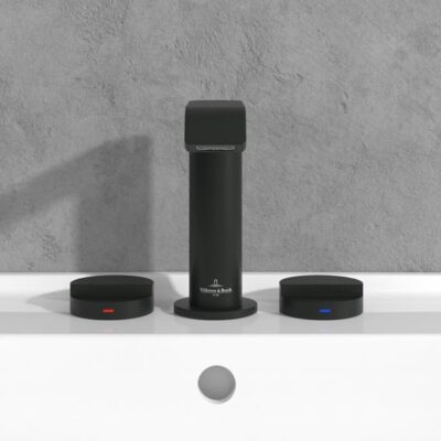 Villeroy & Boch Dawn wastafelkraan met AquaSmart mat-zwart TVZ106001000K5 6