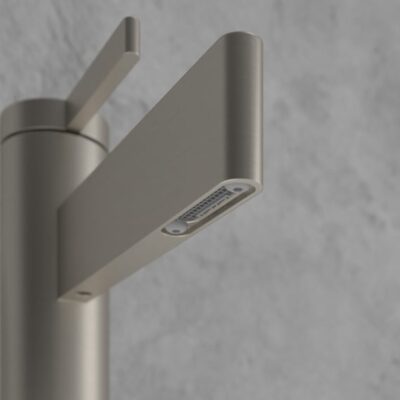 Villeroy & Boch Dawn wastafelkraan met AquaSmart nikkel geborsteld TVW10610315164 7