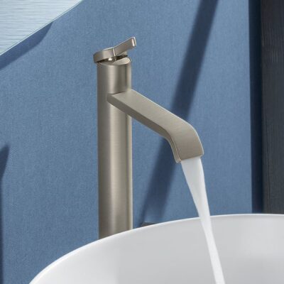 Villeroy & Boch Dawn wastafelkraan met AquaSmart nikkel geborsteld TVW10610615264 5
