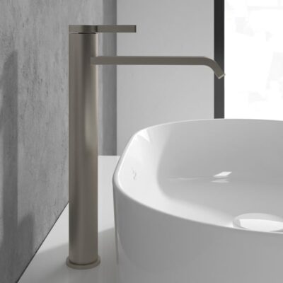 Villeroy & Boch Dawn wastafelkraan met AquaSmart nikkel geborsteld TVW10610615264 8