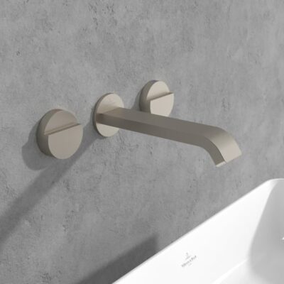 Villeroy & Boch Dawn wastafelkraan met AquaSmart nikkel geborsteld TVZ10600200064 6