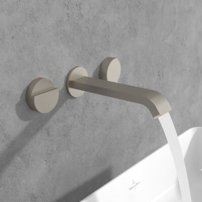 Villeroy & Boch Dawn wastafelkraan met AquaSmart nikkel geborsteld TVZ10600200064 7