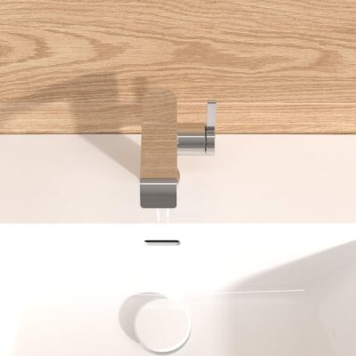 Villeroy & Boch Embrace wastafelkraan met AquaSmart chroom TVW10800100061 6