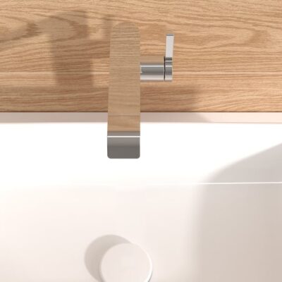 Villeroy & Boch Embrace wastafelkraan met verhoogde kraanlichaam met AquaSmart chroom TVW10800200061 7