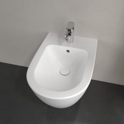 Villeroy & Boch Liberty bidetkraan met trekstang-afvoergarnituur chroom TVB10700100061 5