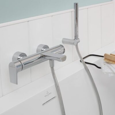 Villeroy & Boch Liberty eengreeps opbouw badmengkraan 2 verbruikers chroom TVT10700100061 5