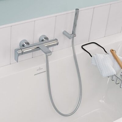 Villeroy & Boch Liberty eengreeps opbouw badmengkraan 2 verbruikers chroom TVT10700100061 7