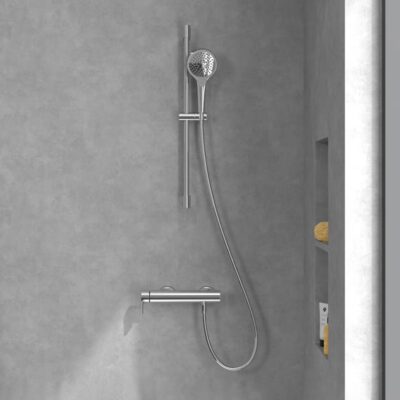 Villeroy & Boch Liberty eengreeps opbouw douchemengkraan 1 verbruiker chroom TVS10700300061 6