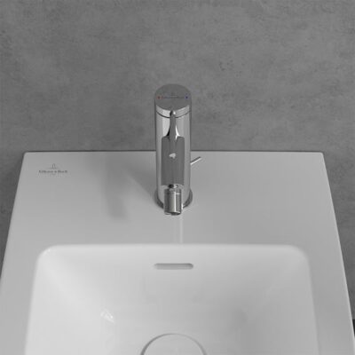 Villeroy & Boch Loop & Friends bidetkraan met trekstang afvoergarnituur chroom TVB10620115361 6