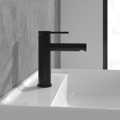 Villeroy & Boch Loop & Friends wastafelkraan mat-zwart TVW106103153K5 5