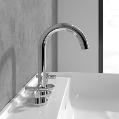 Villeroy & Boch Loop & Friends wastafelkraan met AquaSmart chroom TVZ10600900061 5