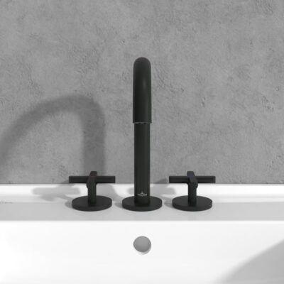 Villeroy & Boch Loop & Friends wastafelkraan met AquaSmart mat-zwart TVZ106009000K5 7
