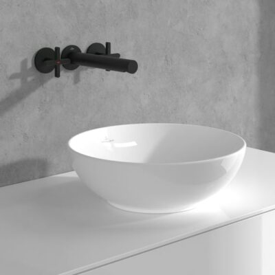 Villeroy & Boch Loop & Friends wastafelkraan met AquaSmart mat-zwart TVZ106012000K5 7
